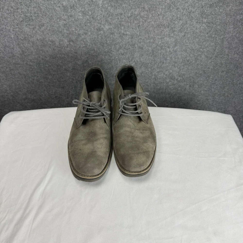 Sonoma Goods For Life Mens‎ Braydon Chukka Boots Charcoal Gray Size 13 Medium